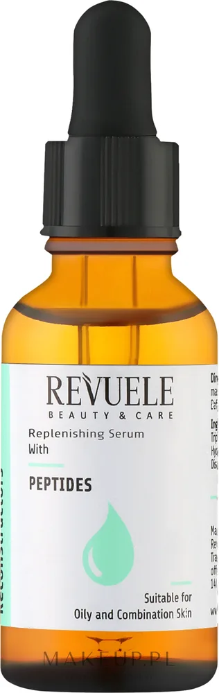 Revuele Revuele Replenishing Serum Peptides - Сыворотка для лица Ревуэль Replenishing антивозрастная пептиды упругость 30 мл