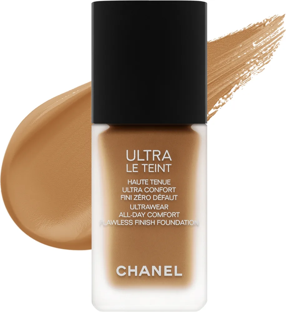 Тональный флюид Chanel Ultra Le Teint Fluide стойкий матирующий, 30 мл, оттенок B70