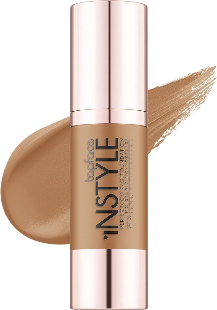 Тональный флюид Topface Perfect Coverage Instyle SPF 20, 30 мл, оттенок 010