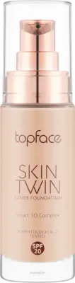 Тональный флюид TopFace Skin Twin Cover Foundation, 32 мл