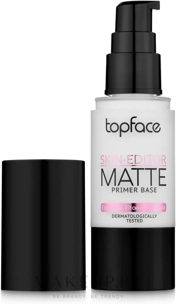 База под макияж TopFace Skin Editor Matte Primer Base, оттенок 001