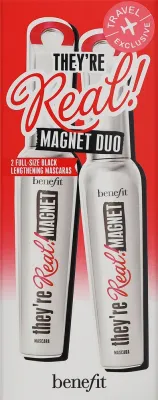 Набор туши для ресниц Benefit They're Real! Magnet удлинение и объем 2x9 мл