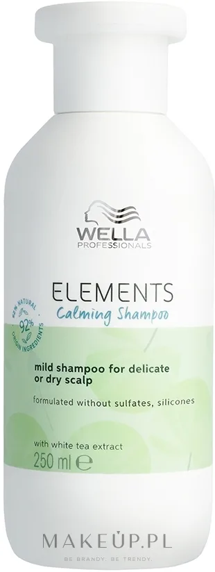 Шампунь Wella Professionals Elements Calming успокаивающий для чувствительной кожи головы 250 мл