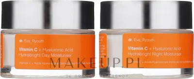 Набор кремов Dr. Eve_Ryouth Vitamin C дневной и ночной с гиалуроном скваланом и мочевиной 2x50 мл