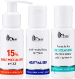 AVA Laboratorium AVA Laboratorium Professional Home Therapy (lot/50 мл + peeling/50 мл + neutrolizer/50 мл) - Набор для пилинга AVA Professional Home Therapy обезжириватель кислотный пилинг и нейтрализатор 3x50 мл — фото 1