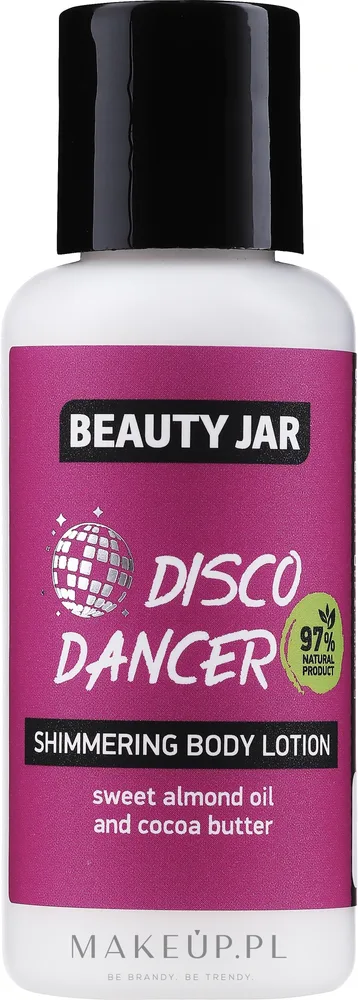 Beauty Jar Disco Dancer Shimmering Body Lotion — мерцающий бальзам для тела с эффектом сияния, 80 мл