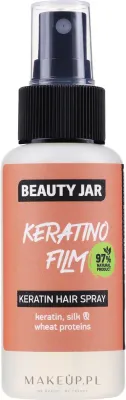 Увлажняющий спрей для волос с кератином Beauty Jar Keratino Film Keratin Hair Spray, 80/100 мл