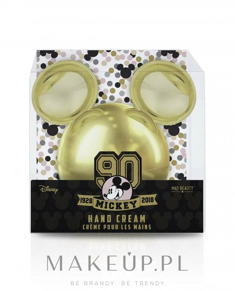 Крем для рук Mad Beauty Mickey's 90th Gold с маслом ши и ванильным ароматом 18 мл