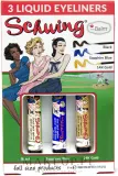 Набор жидких подводок theBalm Ladies Schwing Trio золотая черная и сапфировая 3x1.7 мл — фото 1