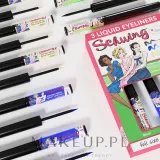 Набор жидких подводок theBalm Ladies Schwing Trio золотая черная и сапфировая 3x1.7 мл — фото 5