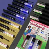 Набор жидких подводок theBalm Ladies Schwing Trio золотая черная и сапфировая 3x1.7 мл — фото 6