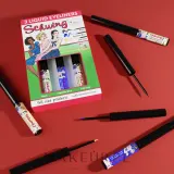 Набор жидких подводок theBalm Ladies Schwing Trio золотая черная и сапфировая 3x1.7 мл — фото 7