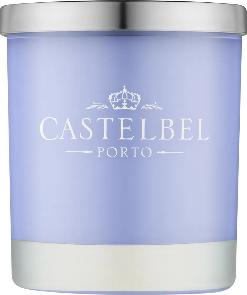 Castelbel Lavender / Ароматическая свеча в стекле, успокаивающий аромат лаванды, 210 г