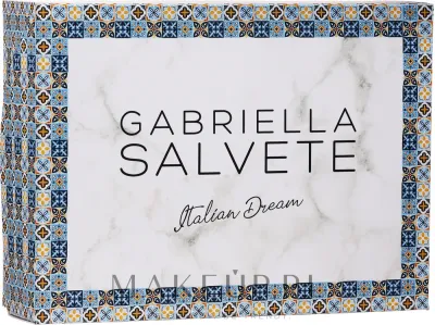 Набор Gabriella Salvete Italian Dream палетка для макияжа 20 г тушь для ресниц 12 мл и кисть для растушевки