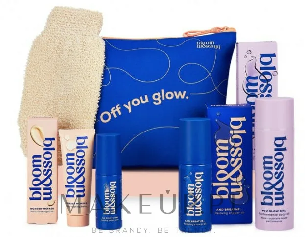 Набор Bloom & Blossom Comfort & Joy масло для тела масло для душа бальзам спрей и рукавица 150+100+50+40 мл
