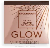 Бронзер для лица Makeup Revolution Glow Splendour, оттенок Dark — фото 2