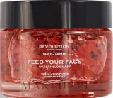 Revolution Skincare Hydrating mask x Jake-Jamie Feed Your Face Watermelon Unscented — увлажняющая маска для лица Арбуз, без отдушки, 50 мл — фото 1