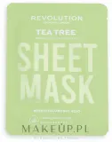 Набор тканевых масок Revolution Skincare с ниацинамидом розовой глиной и чайным деревом 3 шт — фото 4