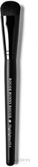 Овальная кисть для хайлайтера Rouge Bunny Rouge Highlighter 014 из синтетического ворса