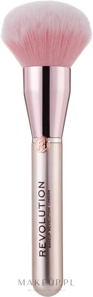 Кисть для пудры Makeup Revolution Create Ultimate Powder R12 цвета розовое золото