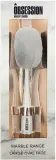 Большая овальная кисть для лица Makeup Obsession Marble Large Oval Face Brush белая — фото 3