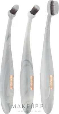 Набор кистей для макияжа глаз Makeup Obsession Marble Eye Brush Collection 3 шт