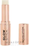 Хайлайтер для лица Makeup Revolution Fast Base Glow Stick, оттенок Rose — фото 2