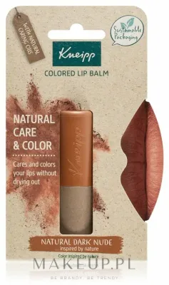 Оттеночный бальзам для губ Kneipp Natural Care & Color натуральный