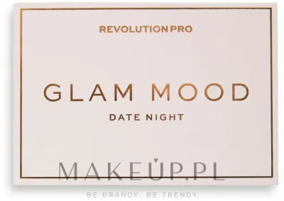 Палетка теней для век Revolution Pro Glam Mood Eyeshadow Palette 6 оттенков