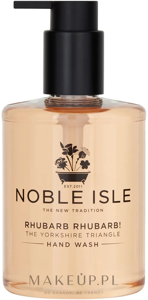 Жидкое мыло для рук Noble Isle Rhubarb Rhubarb ревень, 250 мл