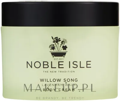 Крем для тела Noble Isle Willow Song с маслом ши для сухой кожи 250 мл