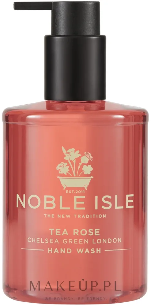 Жидкое мыло для рук Noble Isle Tea Rose чайная роза, 250 мл