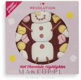 Хайлайтер для лица I Heart Revolution Tasty Marshmallow, оттенок Hot Chocolate — фото 4