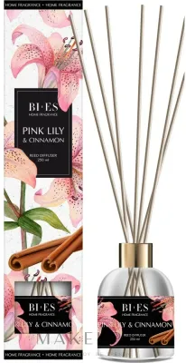 Аромадиффузор для дома Bi-Es Home Fragrance Pink Lily & Cinnamon 250 мл