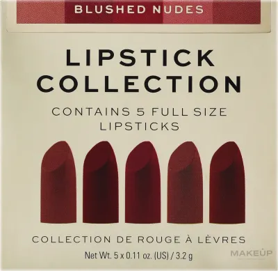 Набор помад для губ Revolution Pro Blushed Nudes 5 оттенков