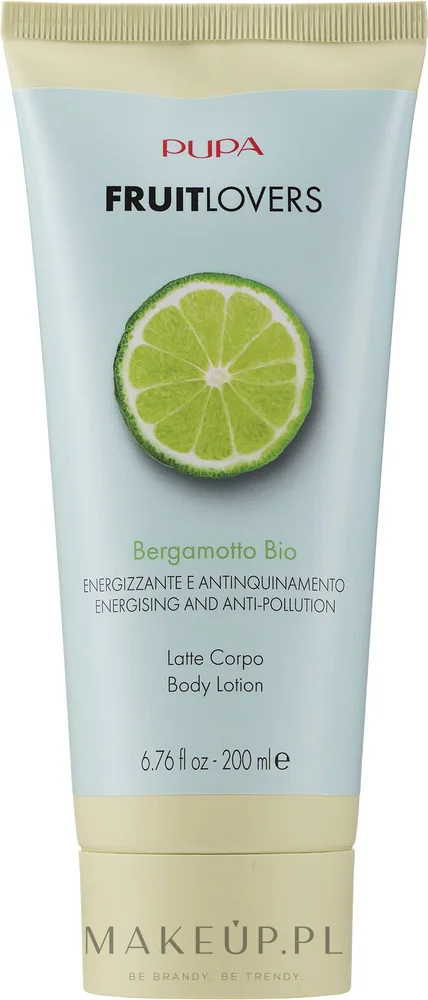 Pupa Fruit Lovers Bergamot Body Lotion — бальзам для тела с бергамотом, 300 мл