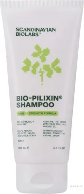 Шампунь Scandinavian Biolabs Hair Strength для женщин укрепляющий с кофеином и куркумой