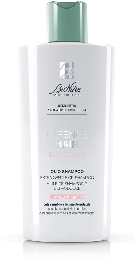 Масляный шампунь BioNike Defence Hair для чувствительной кожи головы 200 мл