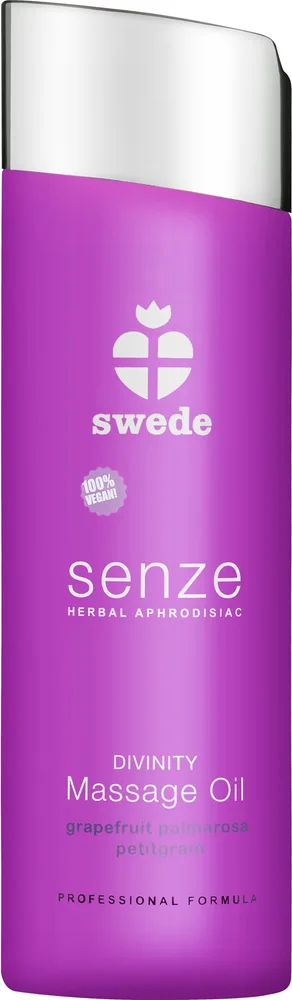 Массажное масло Swede Senze Divinity с грейпфрутом, пальмарозой и петитгрейном
