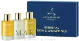 Набор масел для ванны и душа Aromatherapy Associates Deep Relax Revive и De-Stress 3x9 мл — фото 1