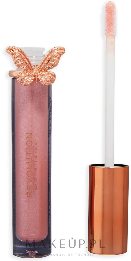 Блеск для губ Makeup Revolution Butterfly мерцающий, оттенок Evolve