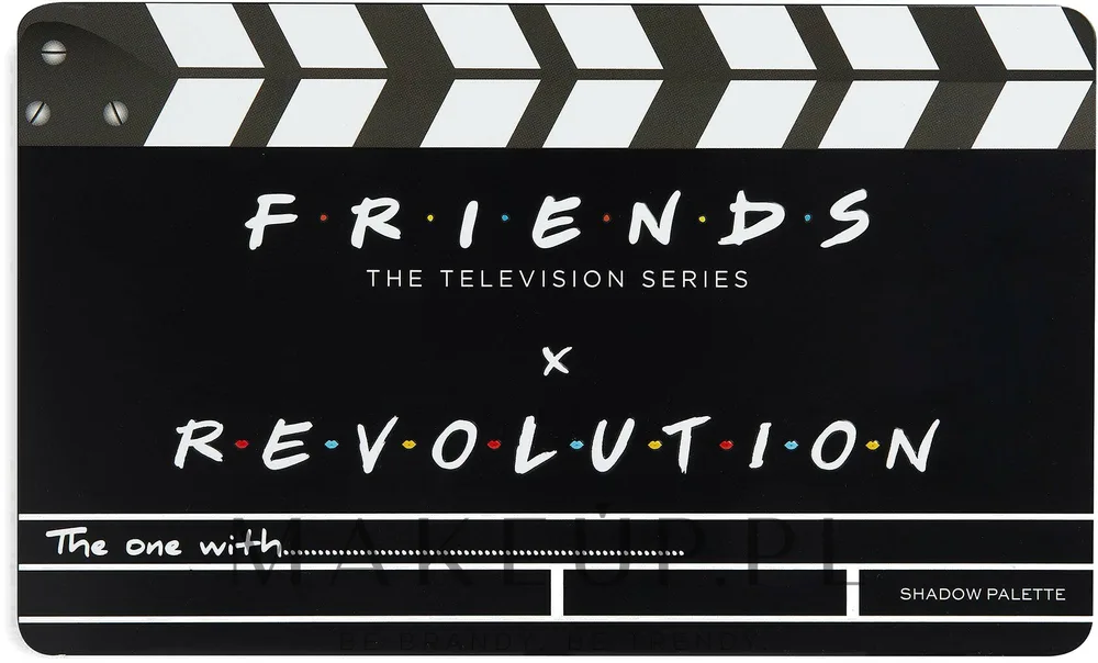 Палетка теней для век Makeup Revolution X Friends Limitless Eyeshadow Palette