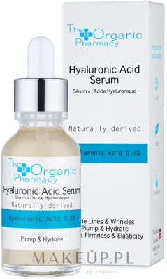 The Organic Pharmacy The Organic Pharmacy Hyaluronic Acid Serum - Сыворотка для лица Зе Органик Фармаси Hyaluronic Acid гиалуроновая кислота гамамелис 30 мл