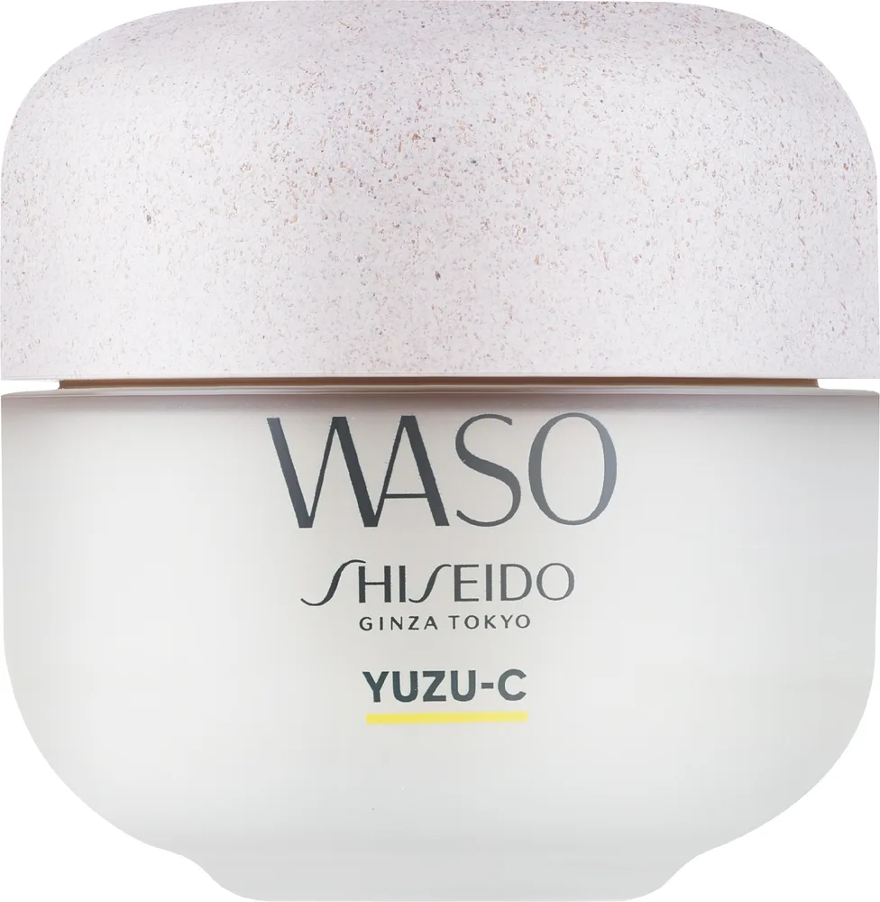Shiseido Waso Yuzu-C Beauty Sleeping Mask — увлажняющая ночная маска для лица с юдзу и витамином C, 50 мл