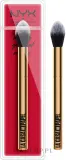 Кисть для хайлайтера NYX Professional Makeup La Casa De Papel золотистая с плотным ворсом — фото 3
