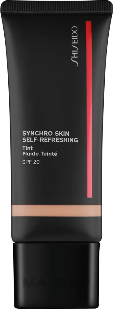 Тональный флюид Shiseido Synchro Skin Self-Refreshing Tint Fluide увлажняющий SPF 20, 30 мл, оттенок 415 - Tan Kwanzan