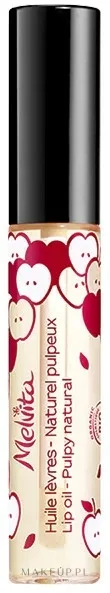 Масло для губ Melvita Pulpe Natural Lip Oil ухаживающее, с сиянием, 7 мл, оттенок Acidulous Red