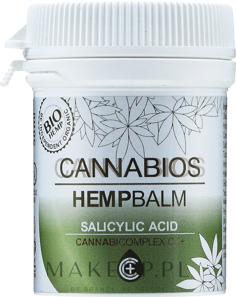 Cannabios Hemp Balm Salicylic Acid — конопляный бальзам для тела с салициловой кислотой, 50 мл