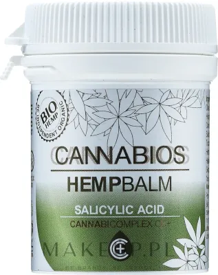Cannabios Hemp Balm Salicylic Acid — конопляный бальзам для тела с салициловой кислотой, 50 мл
