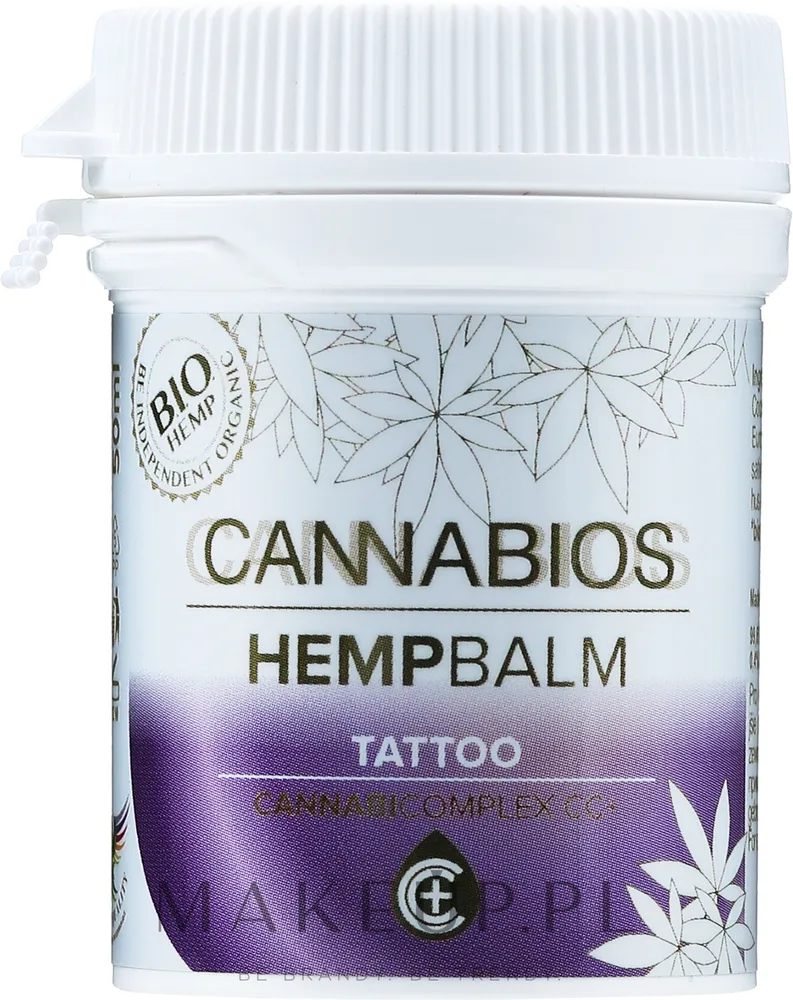 Cannabios Tattoo Hempbalm — конопляный бальзам для ухода за татуировкой, 50 мл